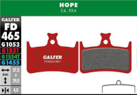 Galfer GALFER Bremsbacken HOPE FD465 Advance, rot