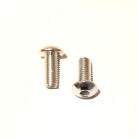 Xin Yu Hardware Co Aluminium Schrauben M5x15mm silber, 2 Stück