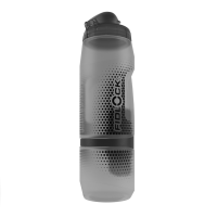 Fidlock Ersatz-Trinkflasche 800 ml mit Bottle Connector, OHNE TWIST Base. Transparent Black.
