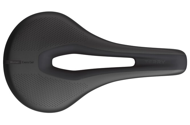 Terry Sattel Butterfly Exera Gel Max Lady mit Öffnung black
