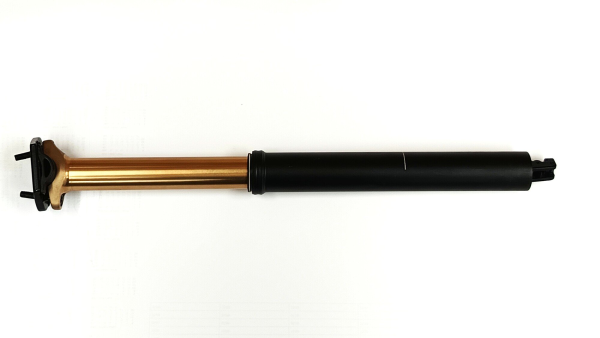 LIMOTEC Alpha 1 Vario höhenverstellbare Sattelstütze, Hub 150mm, Ø34.9mm, Gold