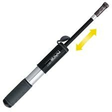 TopPeak TOPEAK RaceRocket MT Mini Pumpe, 6 Bar, MTB grosses Volumen