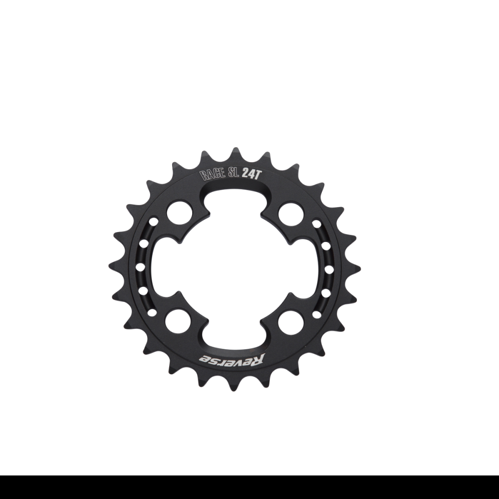 Reverse Components REVERSE Chainring Race SL Shiftable, 24T black, schwarz
