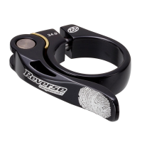 Reverse Components REVERSE Seat Clamp QR "Long Life" Ø34.9mm black, schwarz