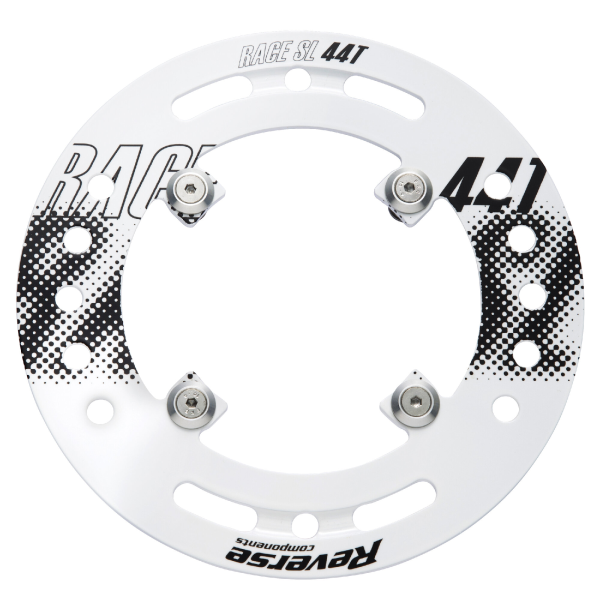 Reverse Components REVERSE Bashguard "Race SL-44T" 3-Speed, white