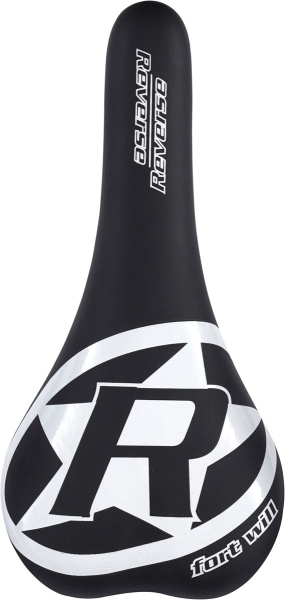 Reverse Components REVERSE Saddle "Fort Will Style" black/white CrMo Rail