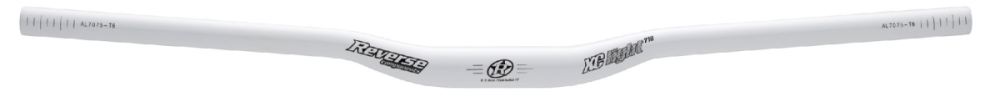 Reverse Components REVERSE Lenker XC Light 0.7", Ø31.8mm, 710mm white, weiss