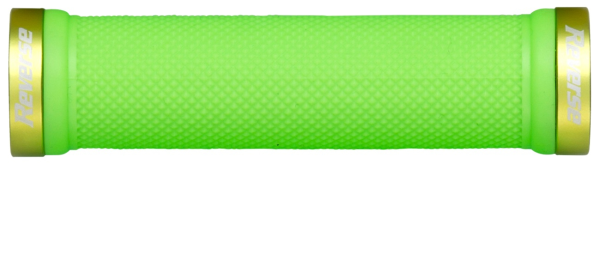 Reverse Components REVERSE Grip "Classic 29" apple-green / Clamp rings apple-green, grün / apfelgrün