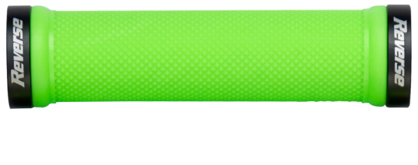 Reverse Components REVERSE Grip "Classic 29" apple-green / Clamp rings black, grün / schwarz