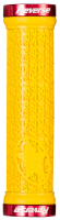 Reverse Components REVERSE Grip "Stamp" yellow / Clamp rings red, gelb / rot