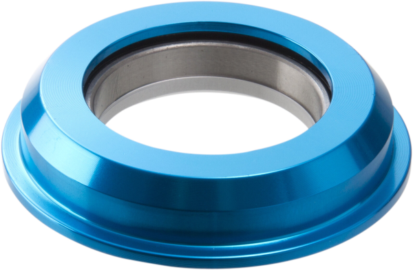Reverse Components REVERSE "Twister" Lower Cap Semi int. Ø 44mm 1 1/8"  with Crown Ring light blue