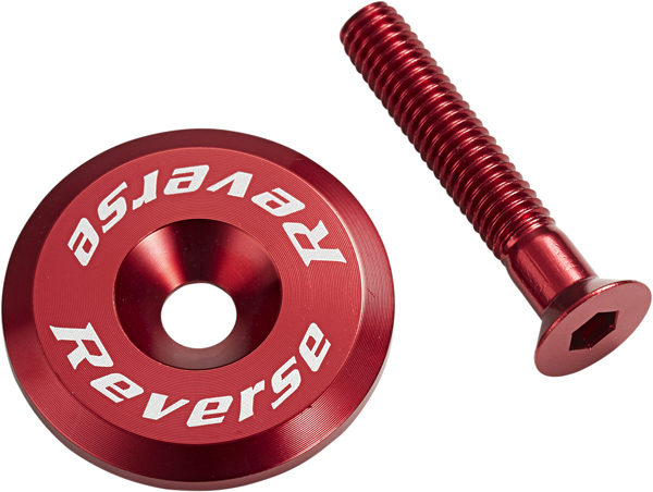 Reverse Components REVERSE "A-Head Caps" red, rot
