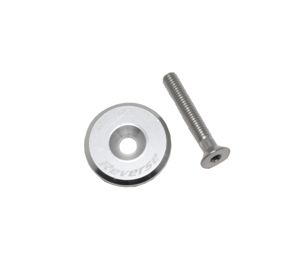 Reverse Components REVERSE "A-Head Caps" silber