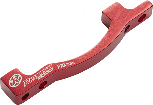 Reverse Components REVERSE Disc Adapter PM-PM 200 Front, red, rot