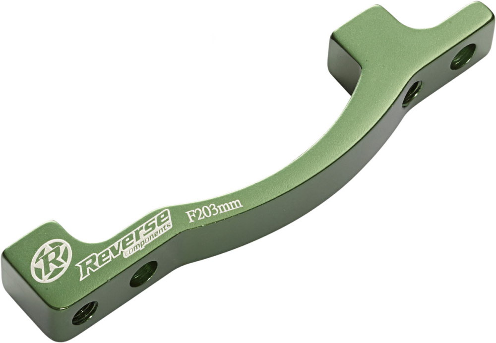 Reverse Components REVERSE Disc Adapter PM-PM 203 Front, green, dunkelgrün