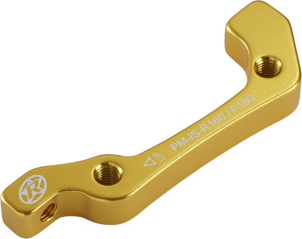 Reverse Components REVERSE Disc Adapter IS-PM 160 Rear & Front 180, gold