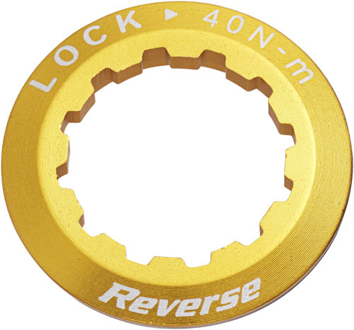 GT REVERSE Cassette Lock Ring gold