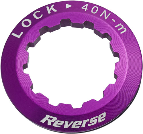 Reverse Components REVERSE Cassette Lock Ring purple, violett