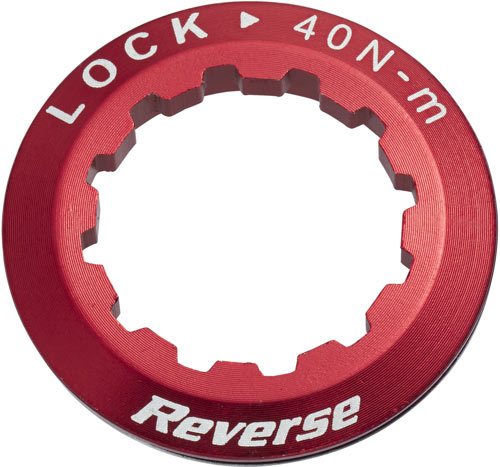 Reverse Components REVERSE Cassette Lock Ring red, rot