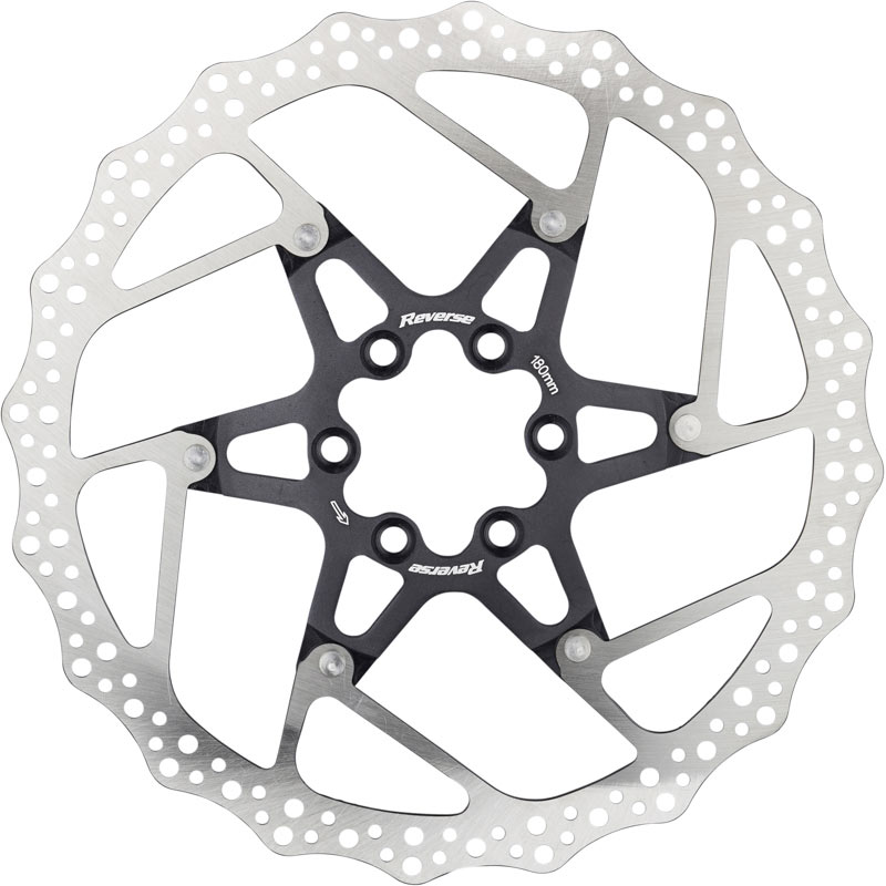 Reverse Components REVERSE "Disc Rotor" Ø180mm black, schwarz