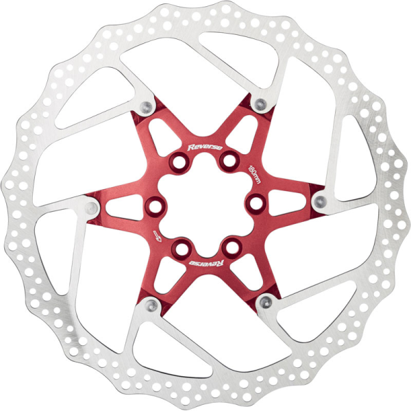 Reverse Components REVERSE "Disc Rotor" Ø180mm red, rot