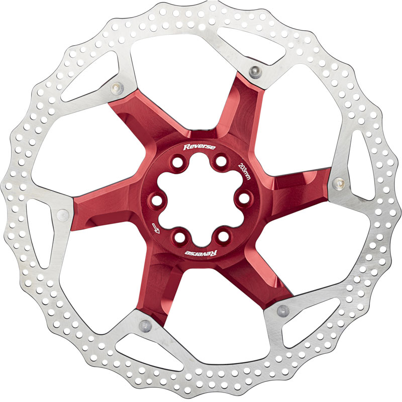 Reverse Components REVERSE "Disc Rotor" Ø203mm red, rot, 203