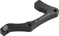 Reverse Components REVERSE Disc Adapter Shimano IS-PM 203 Rear, black, schwarz