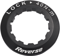 Reverse Components REVERSE Cassette Lock Ring black, schwarz