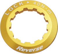 Reverse Components REVERSE Cassette Lock Ring gold