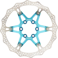 Reverse Components REVERSE "Disc Rotor" Ø160mm light blue, hellblau