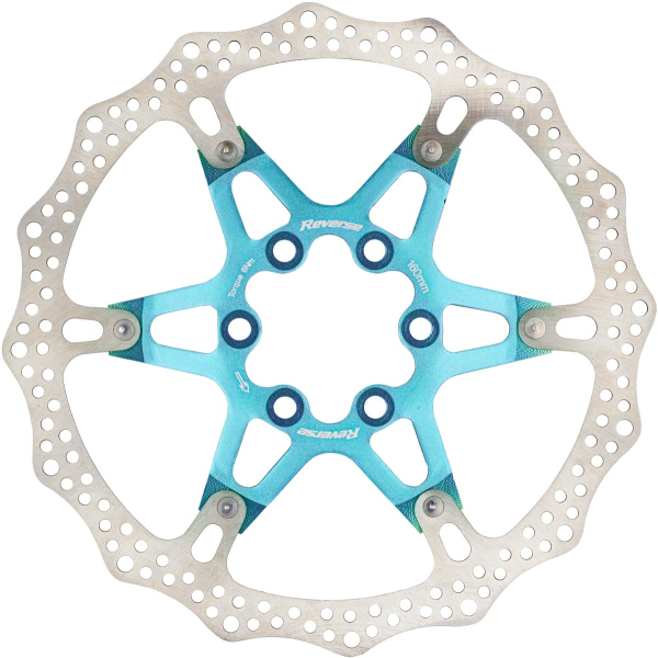 Reverse Components REVERSE "Disc Rotor" Ø160mm light blue, hellblau