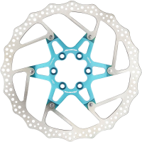 Reverse Components REVERSE "Disc Rotor" Ø180mm light blue, hellblau