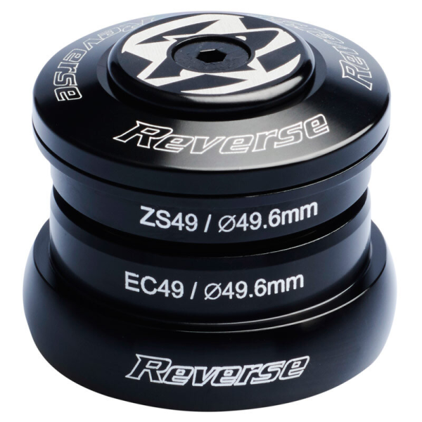 Reverse Components REVERSE Headset "Base" Semi.Int.& A-Haed ZS49/28.6 - EC49/30 & 40, schwarz