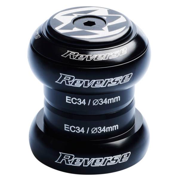 Reverse Components REVERSE Headset "Base" 1 1/8" A-Head EC34/28.6 - EC34/30, schwarz
