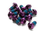 Reverse Components REVERSE Disc "Rotor bolt" set, 12pc/set purple, lila