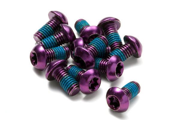 Reverse Components REVERSE Disc "Rotor bolt" set, 12pc/set purple, lila