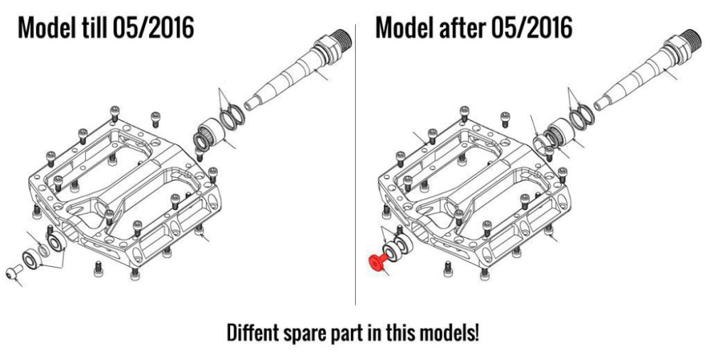 Reverse Components REVERSE Black one Bolt for right axle 2016