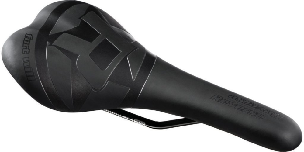 Reverse Components REVERSE Saddle "Fort Will Style" black/Stealth CrMo Rail, black/stealth