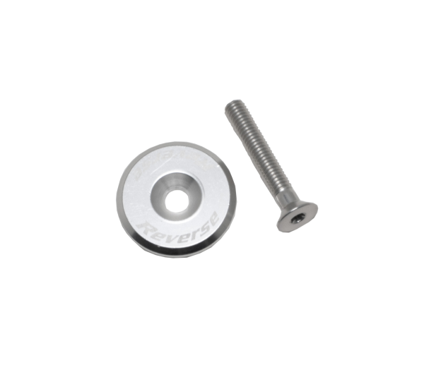 Reverse Components REVERSE "A-Head Caps" silber