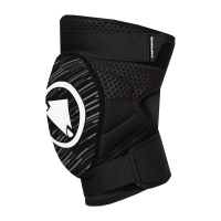 Endura ENDURA SingleTrack Knie Protektor II: schwarz/weiss - L-XL