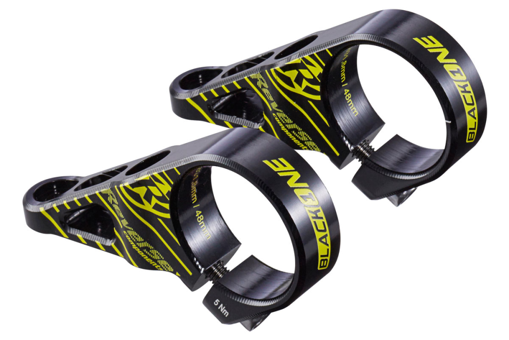 Reverse Components REVERSE Stem Direct Mount "Black one" Ø31.8mm yellow, schwarz / gelb
