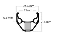 Ryde ZAC 2000 V-Brake, 28", black, 32 Hole