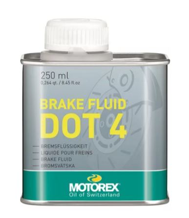 MOTOREX Brake Fluid DOT 4 Bremsflüssigkeit Flasche 250 ml