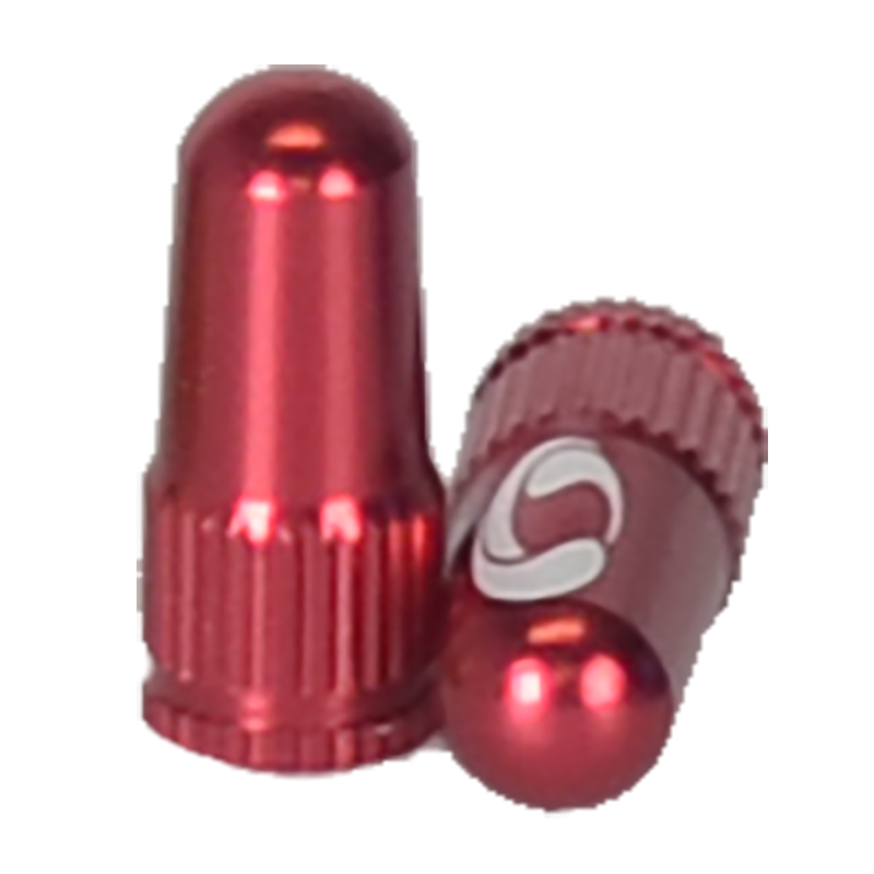 Response Ventilkappe, CNC Aluminium 6061 Presta red Paar