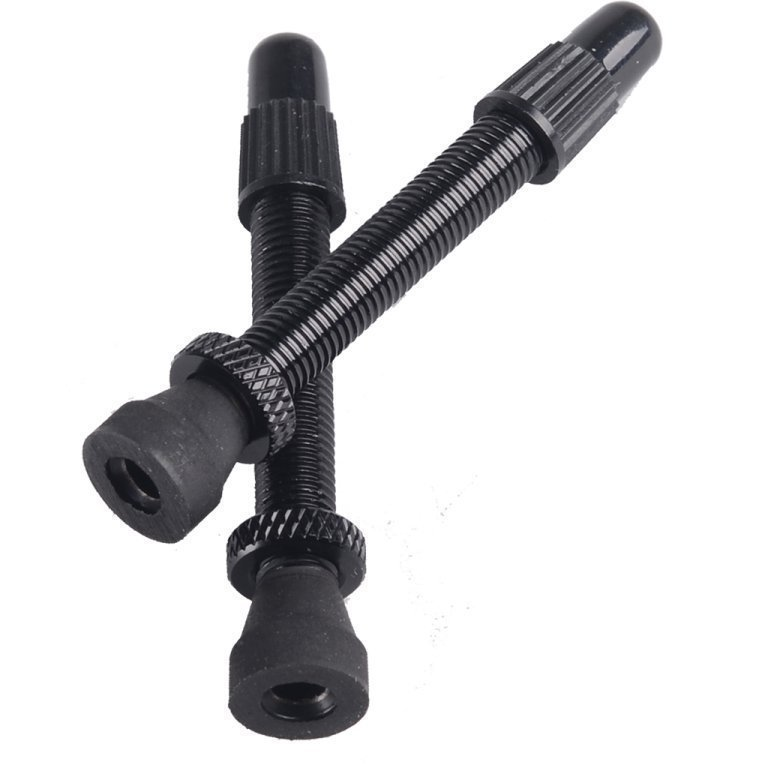 Response Tubeless Ventil 44mm, 2 Stück, schwarz
