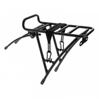NALOO Gepäckträger für 16" Chameleon, matt schwarz