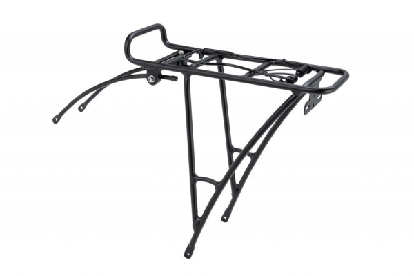 NALOO Gepäckträger 26", matt schwarz,