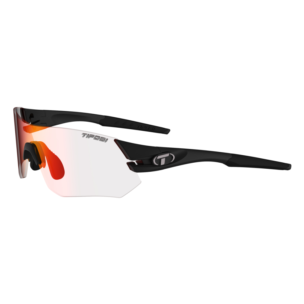 Tifosi Sonnenbrille, TSALI, Matte Black, S-M, Clarion Red Fototec