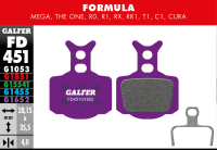 Galfer GALFER Brake Pad FD451 E-Bike "Formula The One / RO / R1 / RX / Mega", violett