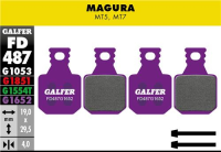 Galfer GALFER Brake Pad FD487 E-Bike "Magura MT5 / MT7", violett